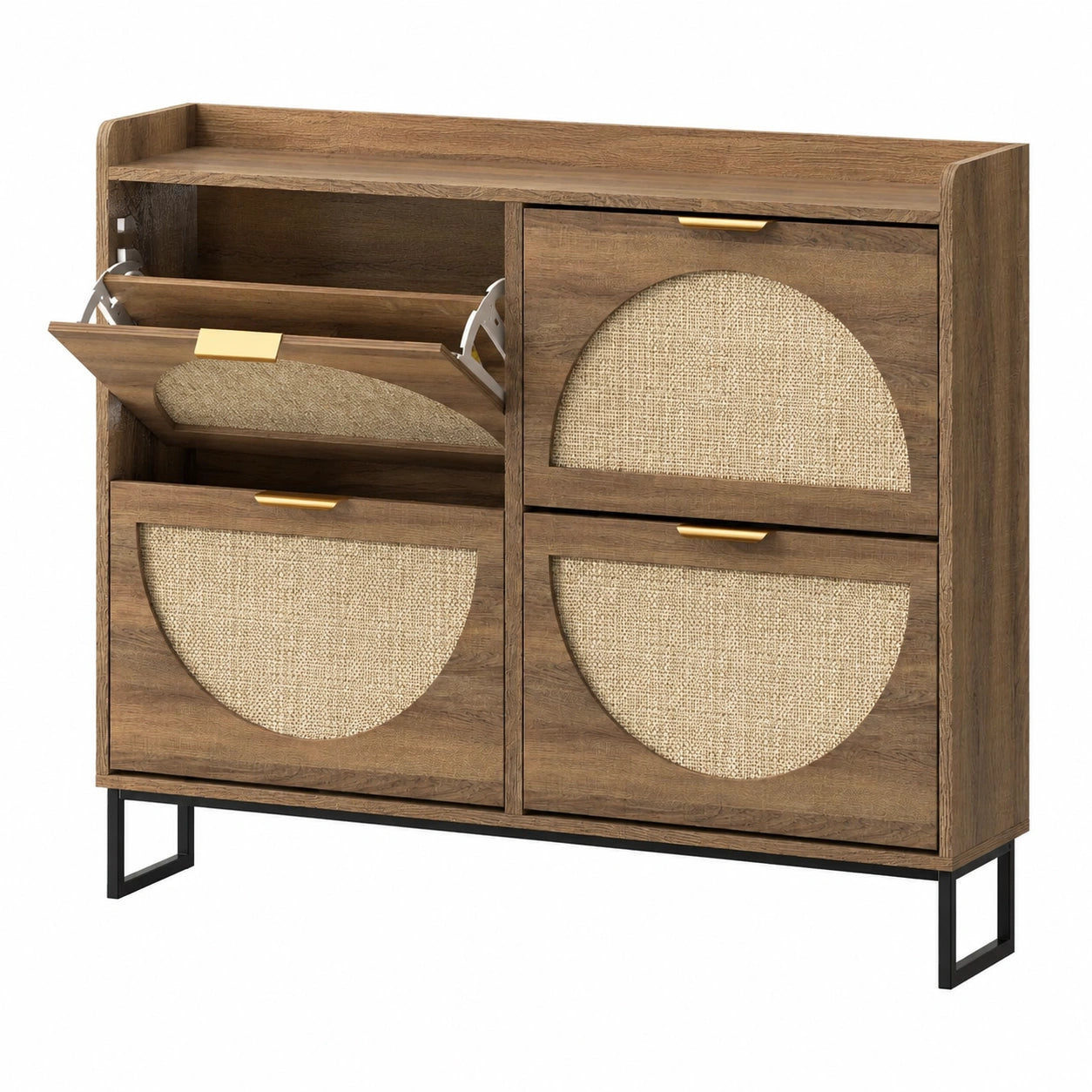 meuble-a-chaussures-en-bois-4-portes-rangement-rotin-ajustable-pour-entree-rypesvn804oo